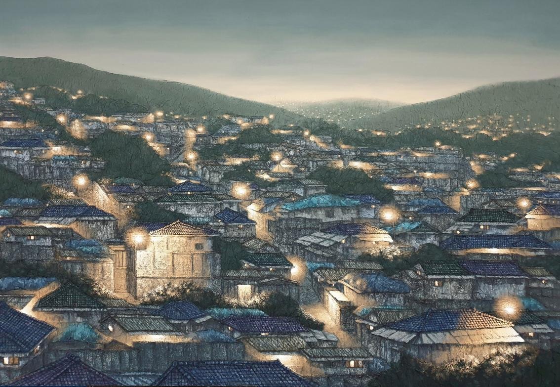 산동네905 · 정영주 · (이미지 출처 = 이천시립월전미술관) · (Source = Woljeon Museum Of Art ICHEON)