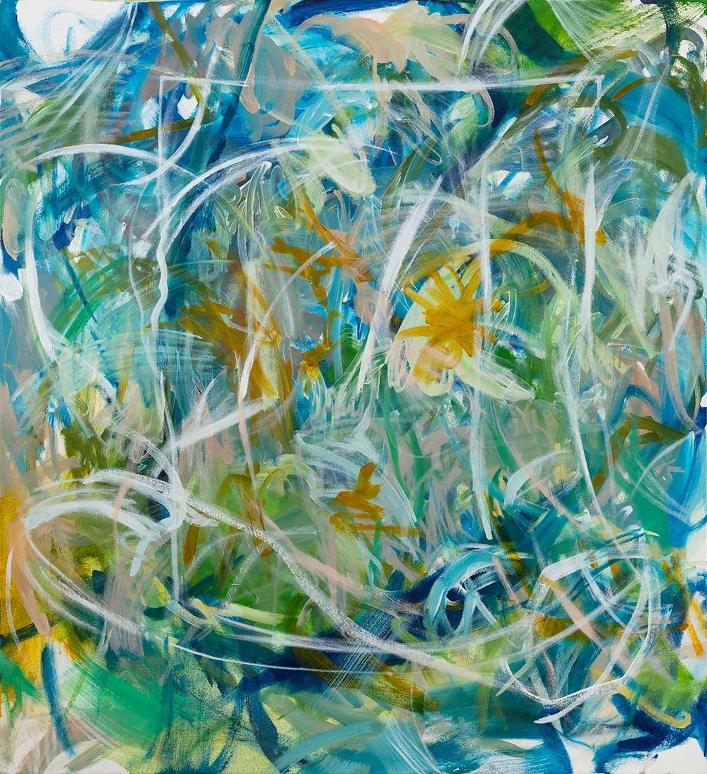 더 뉴 웨이 · oil on canvas · 122 x 111 cm · 2022 · 김시원 · Ghim Siwon · (이미지 출처 = 갤러리가비) · (Source = Gallery Gabi)