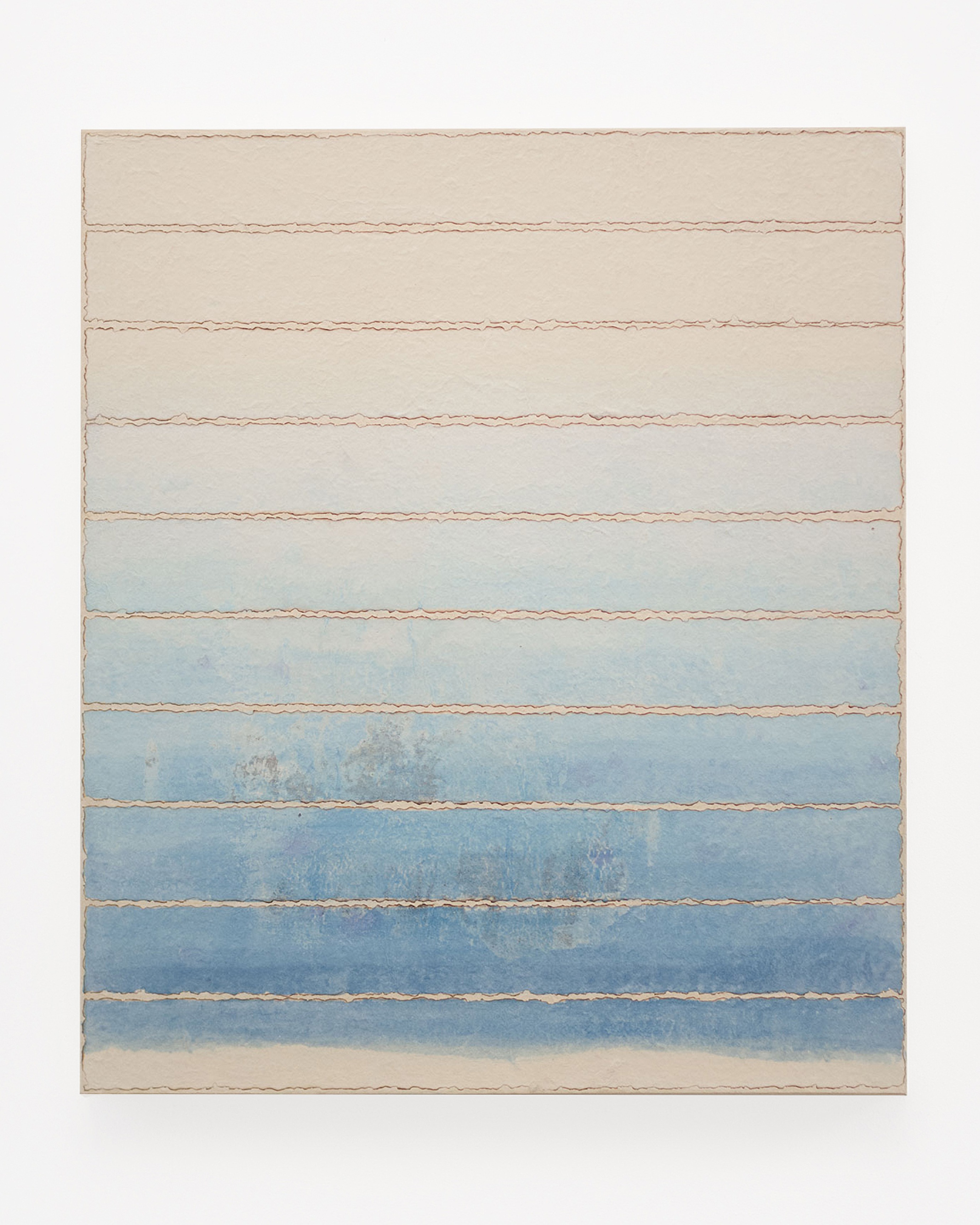Flow no · Hanji, acrylic, wax paper, ink on canvas · 36, 53 x 45.5 cm · 2022 · Flow no · Hanji, acrylic, wax paper, ink on canvas · 성연화 · Seong Yeonhwa · (이미지 제공 = 갤러리 조은) · (Source = Gallery Joeun)