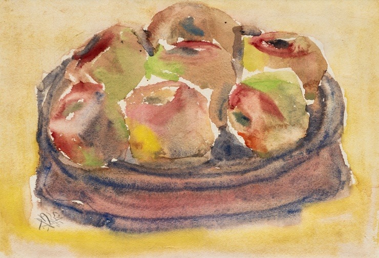 정물 · 종이에 수채 · 26.5 x 37.5 · 1960년대 · 배동신 · (이미지 출처 = 광주시립미술관) · (source = Gwangju Museum of Art)