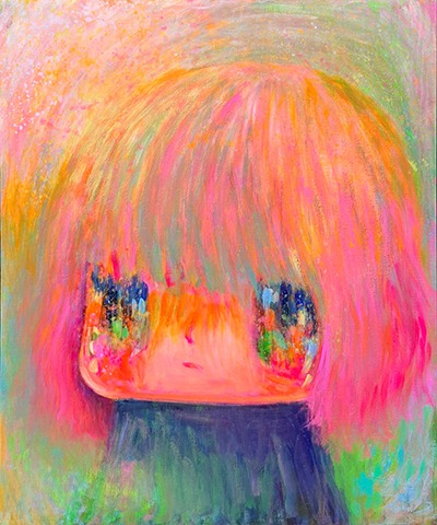 Invisible things · Acrylic on canvas · 72.7 x 60.6 cm · 2022 · Invisible things · 로리히 · Rori Hee · (출처=Gallery Nowhy)