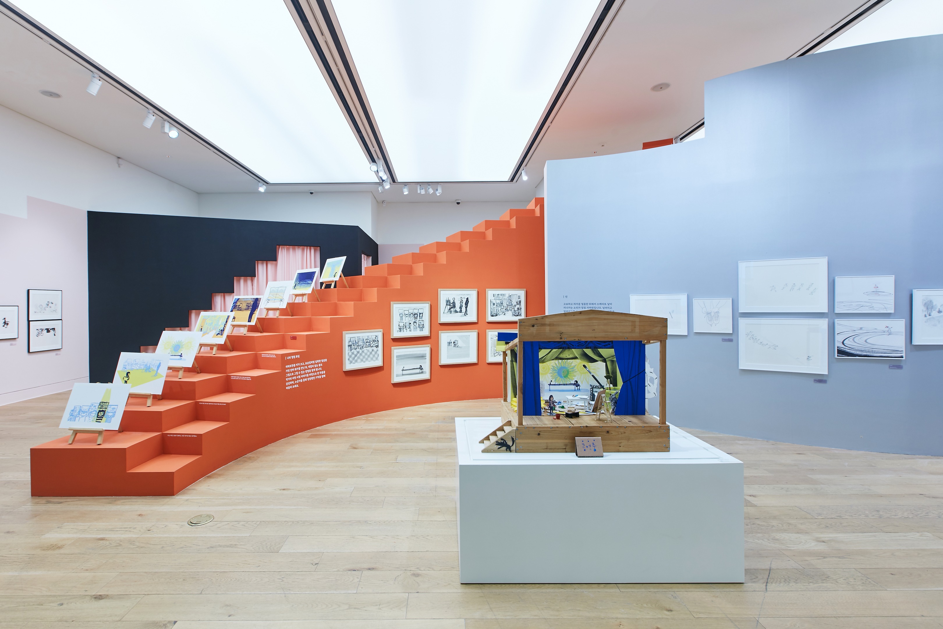 전시전경 · Exhibition view · (제공 = 현대어린이책미술관)