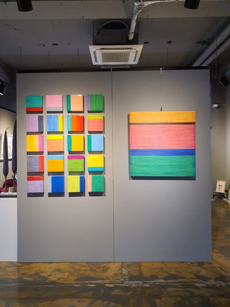 전시전경 · Exhibition view · (이미지출처 = 아트리에 판교) · (Source = Artrie Gallery Pangyo)