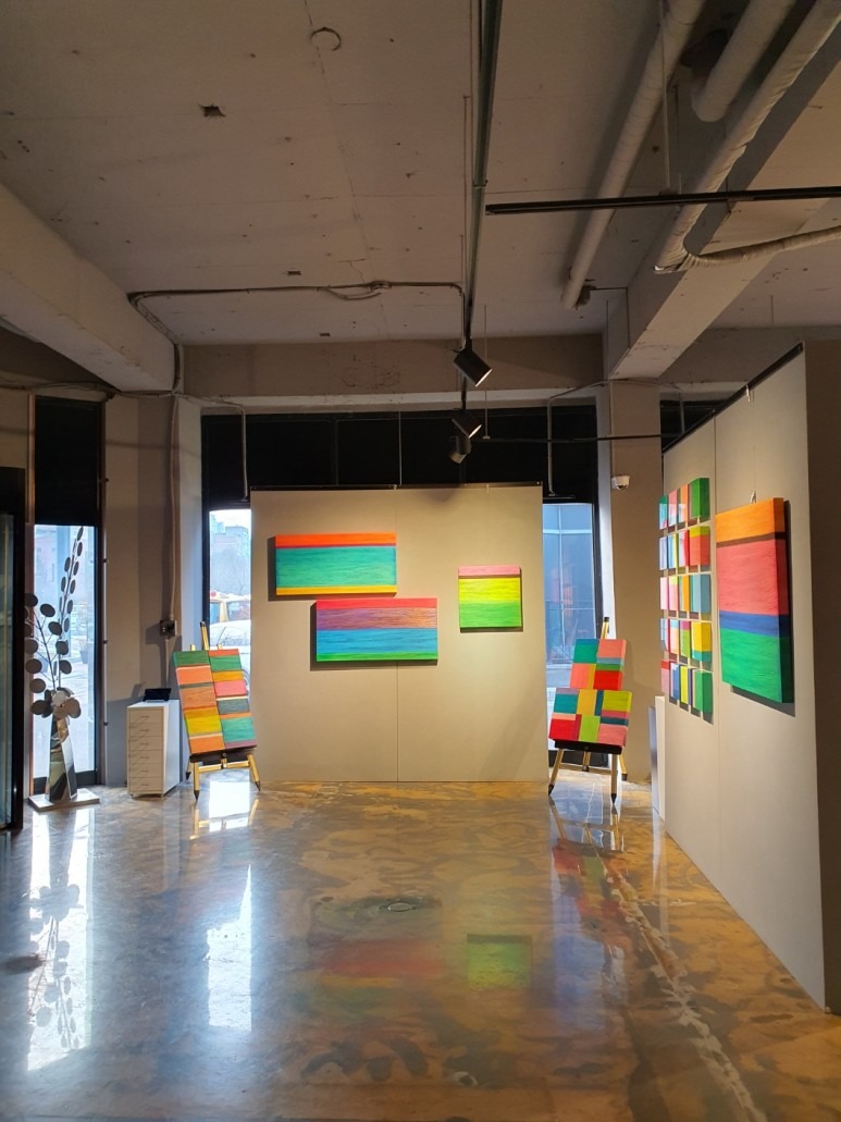 전시전경 · Exhibition view · (이미지출처 = 아트리에 판교) · (Source = Artrie Gallery Pangyo)