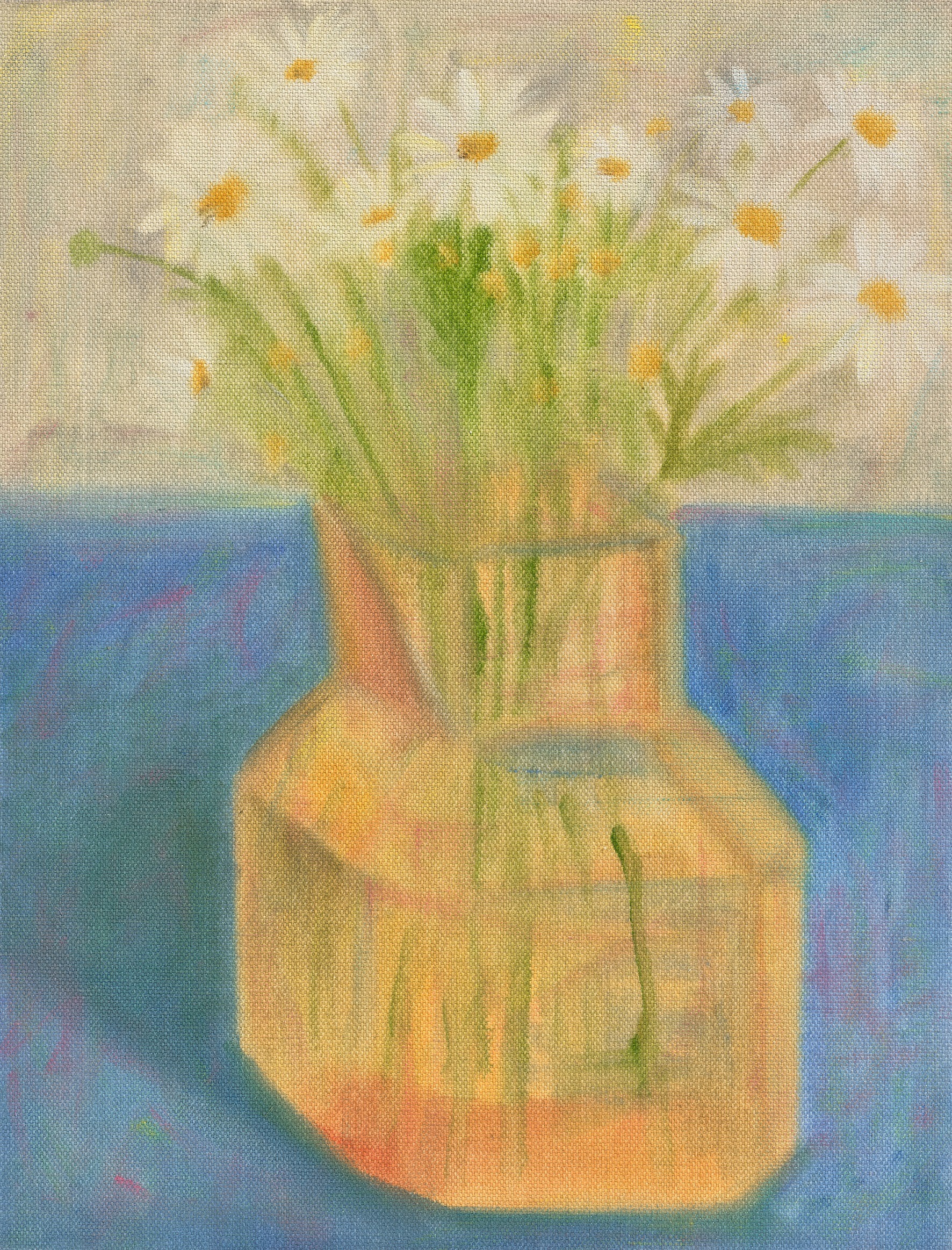 꽃병 4 · Acrylic on Canvas · 34 x 26cm · 2022