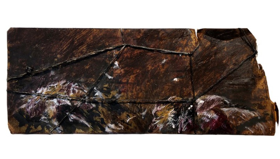 무제 · Mixed media · 25.5x65cm · 2022 · 조구 · Jo Gu · (이미지 출처 = 플레이스막3) · (Source = placemak3)