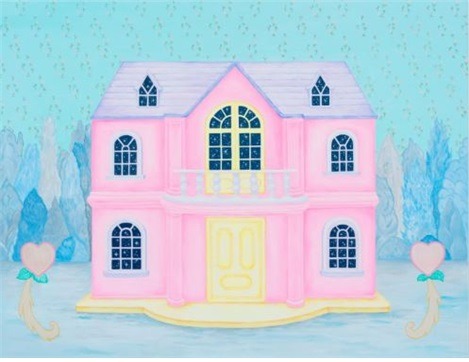 Home Sweet Home · 캔버스위에 아크릴물감 · 2021 · Home Sweet Home · acrylic on canvas · 서슬기 · Seo Seulgi · (이미지 제공 = 이상원미술관) · (Source = Lee Sangwon museum)