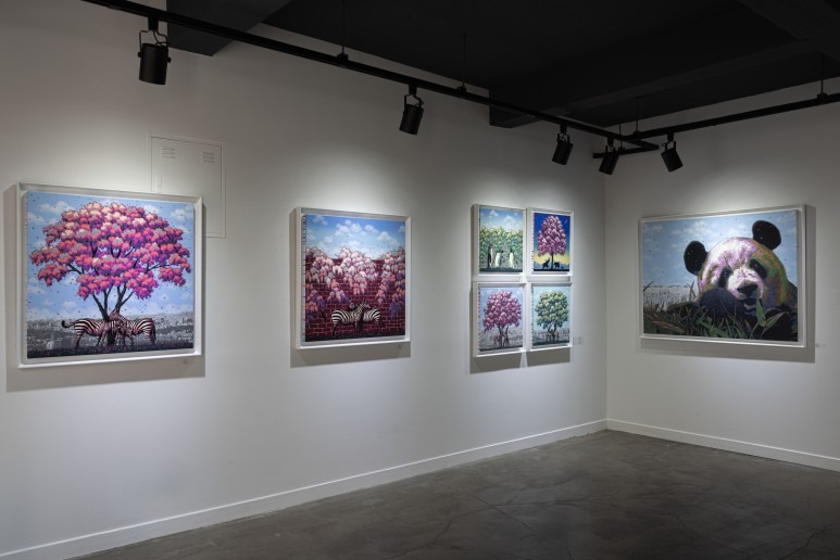 전시전경 · Exhibition view · (이미지 출처 = 아리아 갤러리) · (Source = Aria Gallery)