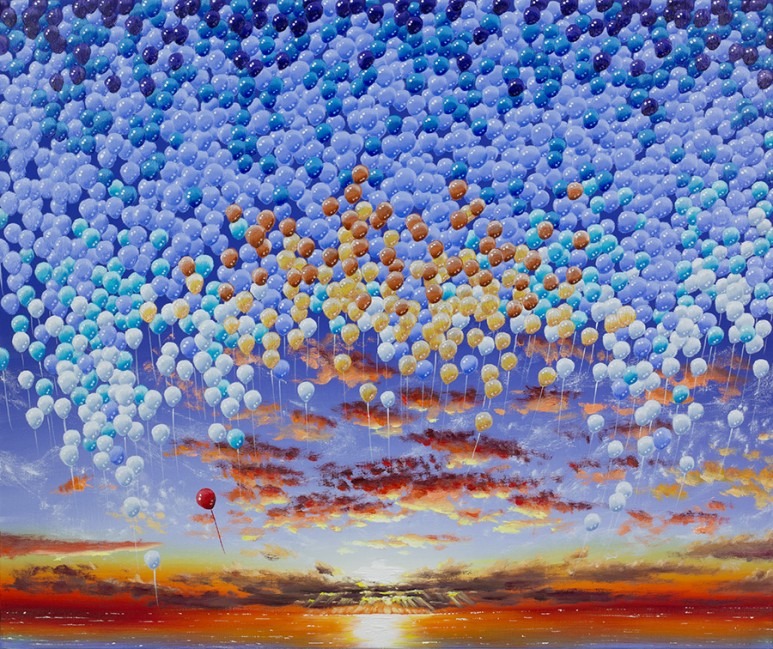 꿈의 시간 · oil on canvs · 60x72cm · 2022 · 이동욱 · Lee Donguk · (이미지 출처 = 갤러리 일호) · (Source = Gallery iLHO)