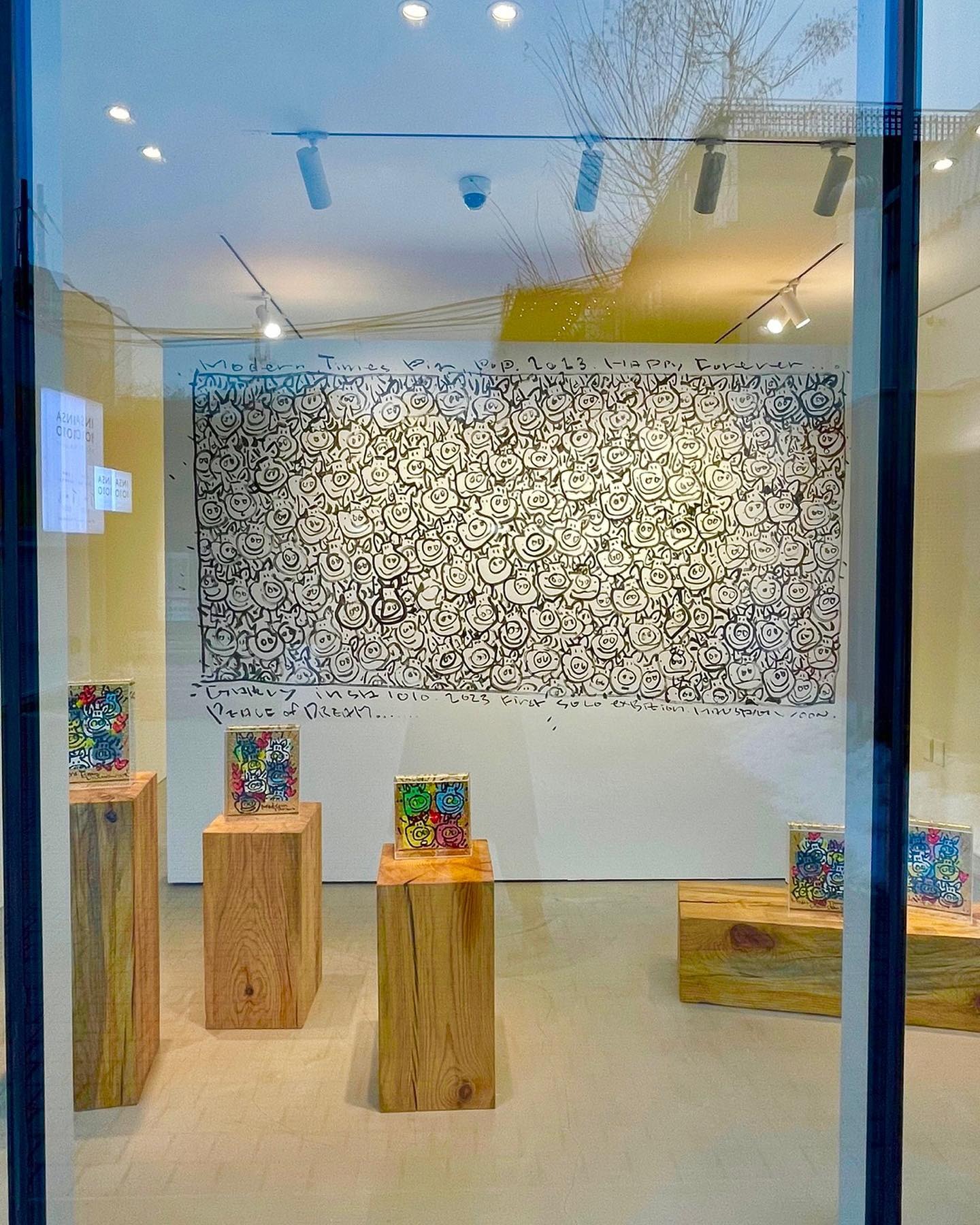 전시전경 · Exhibition view · (이미지 출처 = 갤러리 인사1010) · (Source = Insa1010 Gallery)