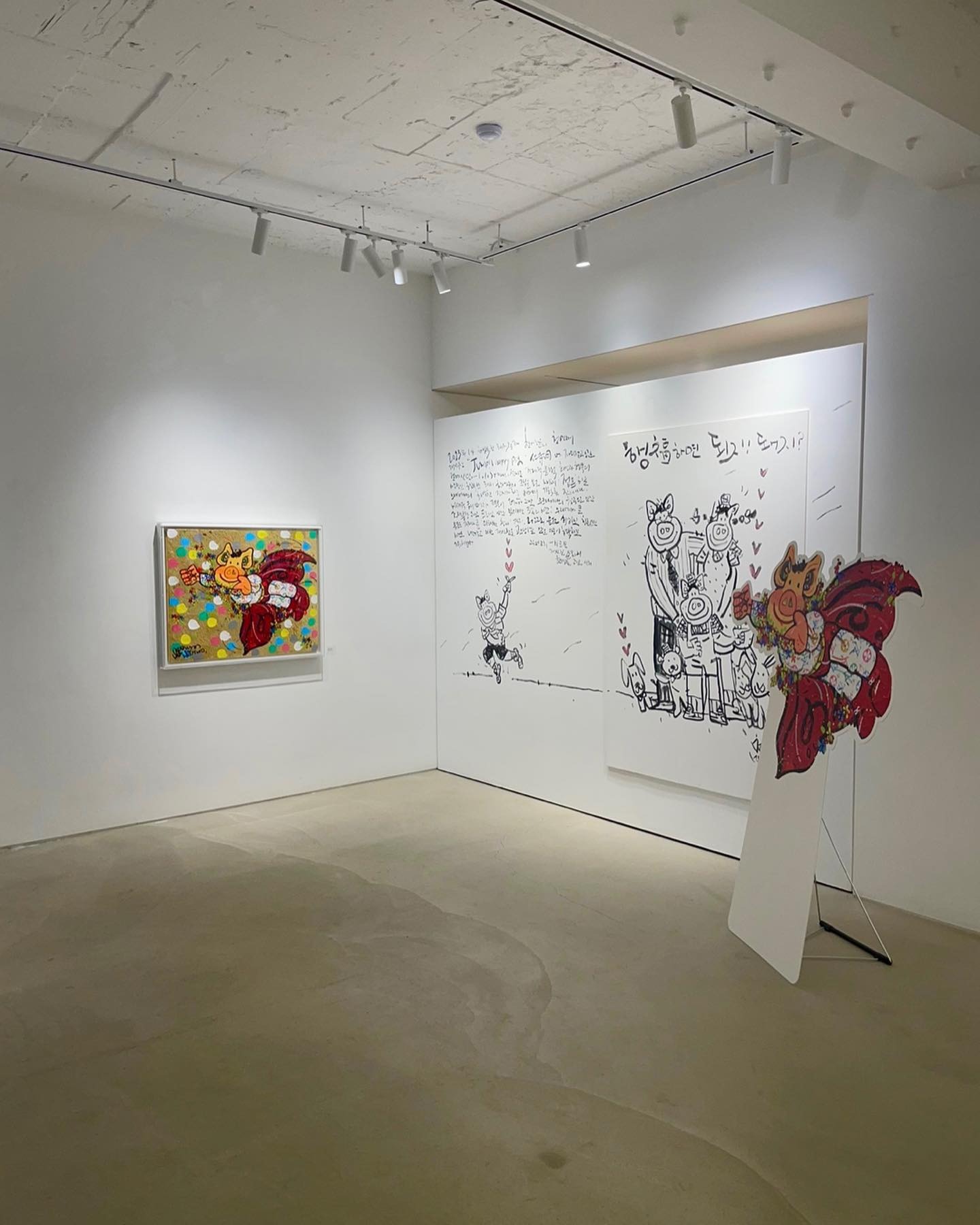 전시전경 · Exhibition view · (이미지 출처 = 갤러리 인사1010) · (Source = Insa1010 Gallery)