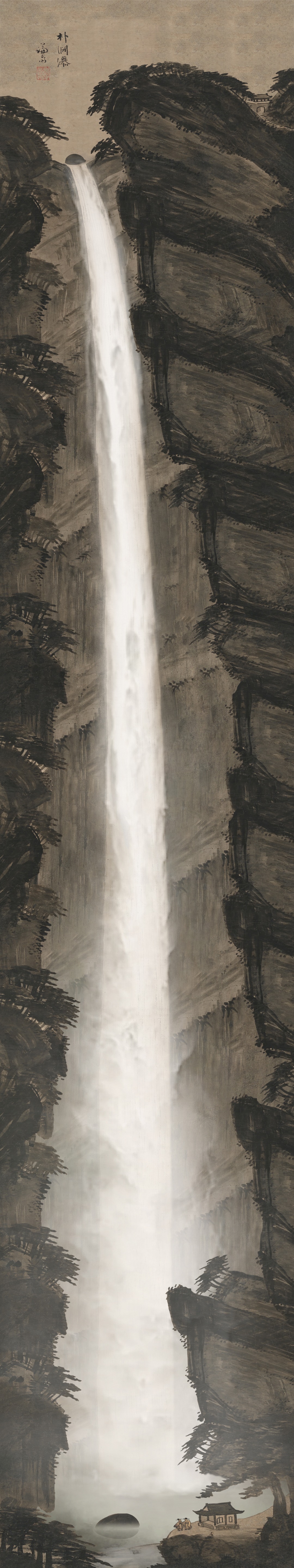 박연 폭포 · 7min 9sec LED TV x 3 · 2017 · PARK YEON WATERFALL · (이미지 제공 = 엔버갤러리) · (Source = NVIR Gallery)