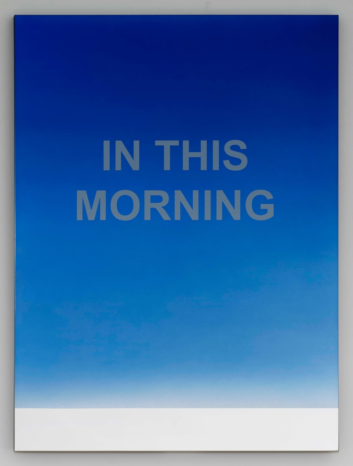 In This Morning · Paint on aluminum · 120 x 90 cm · 2015 · In This Morning · Paint on aluminum · 이원우 · Wonwoo Lee · Courtesy of the artist & PKM Gallery. (출처 = PKM 갤러리) · Courtesy of the artist & PKM Gallery. (출처 = PKM 갤러리)