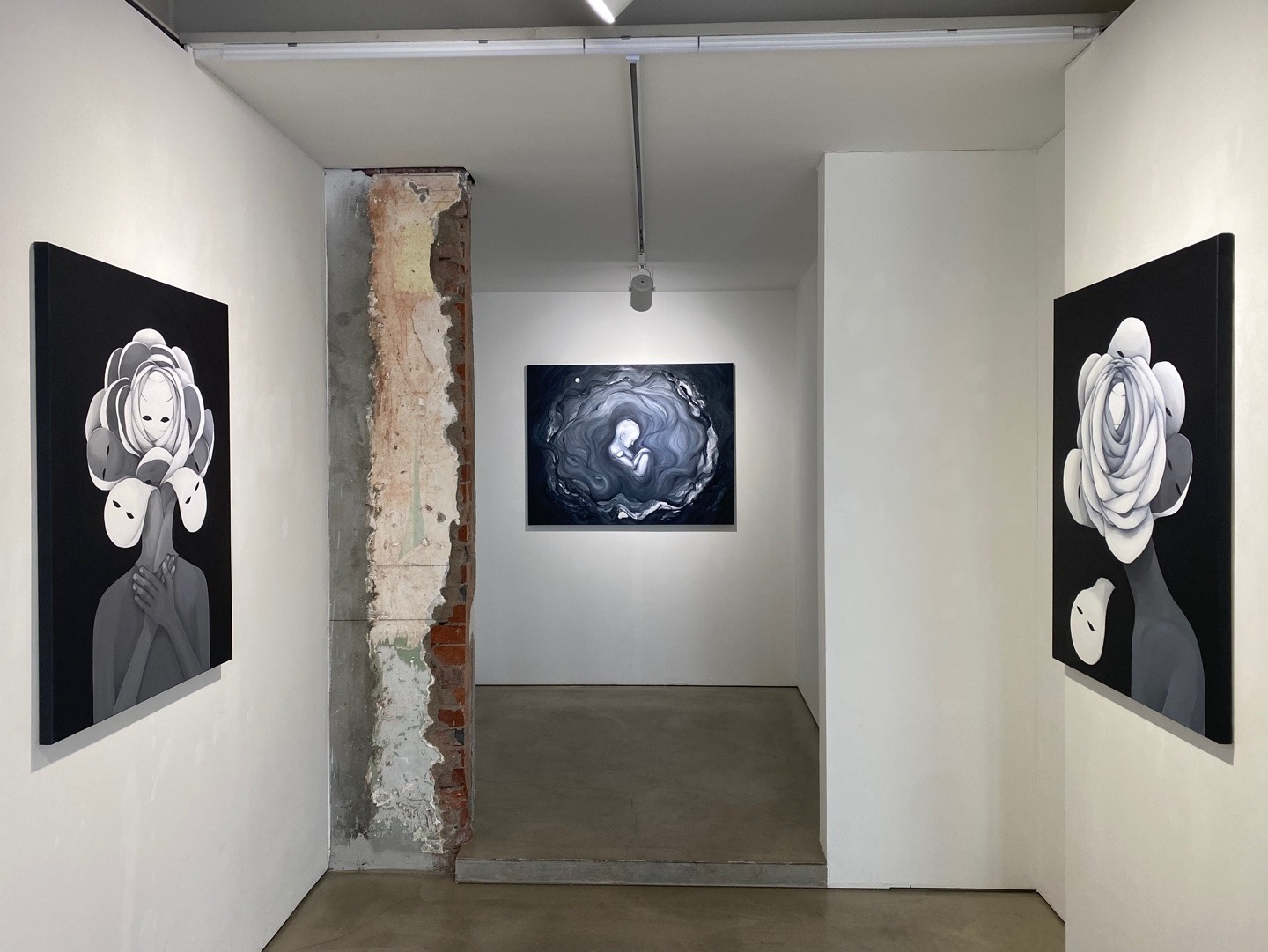 전시전경 · Exhibition view · (이미지 출처 = 갤러리에이치오엠) · (Source = Gallery hoM)