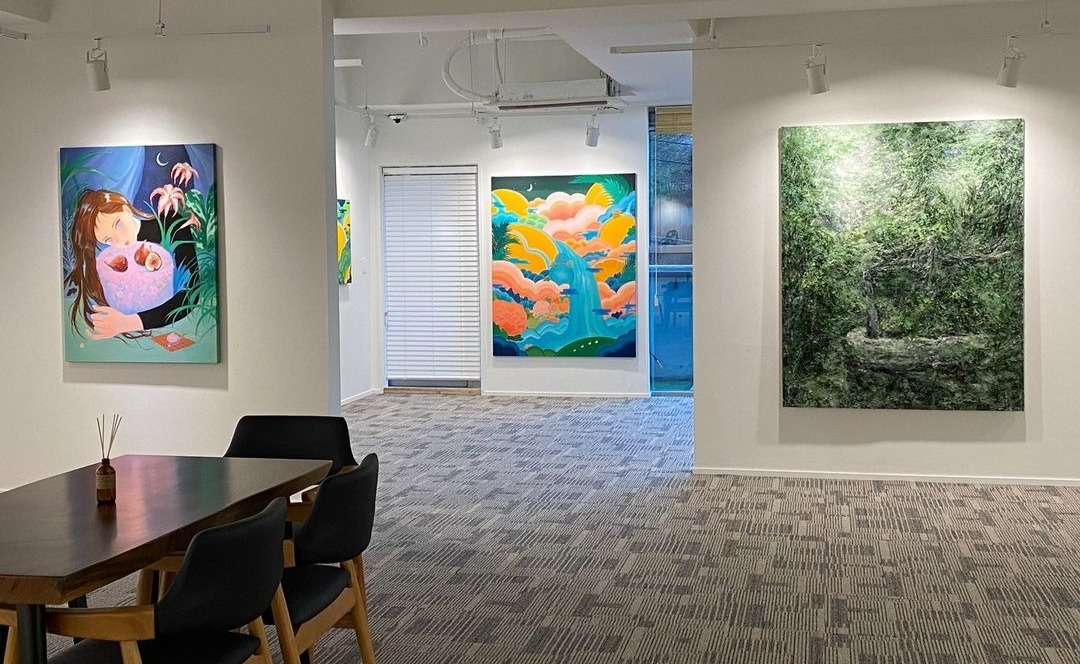 전시전경 · Exhibition view · ​(이미지 출처 = 갤러리 샘) · (Source = Gallery SAEM)