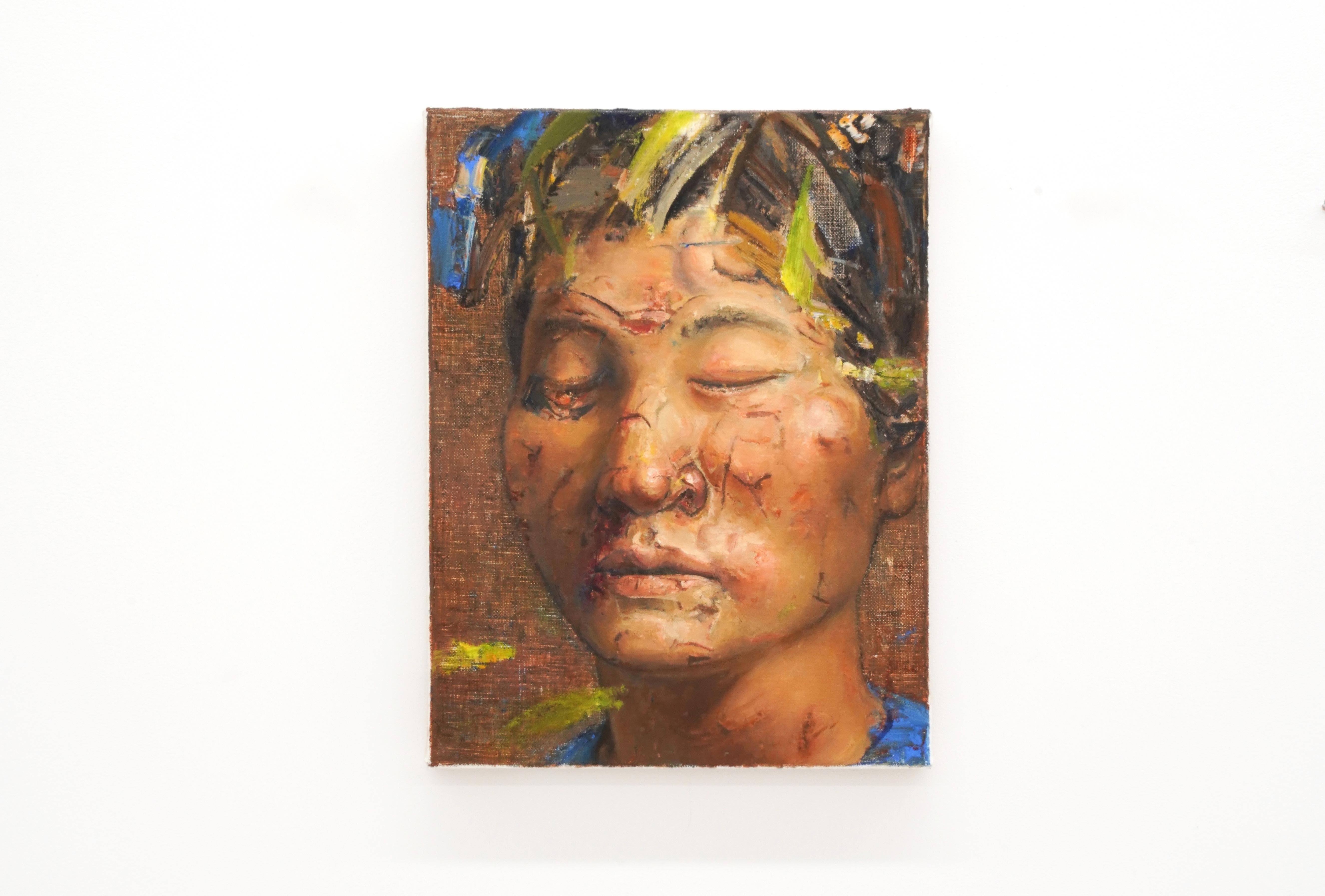몽상가 I · Oil on canvas · 27x35cm · 2021 · Oil on canvas · 장경국 · Jang Kyungguk · (이미지 출처 = 갤러리 R) · (Source = Gallery R)