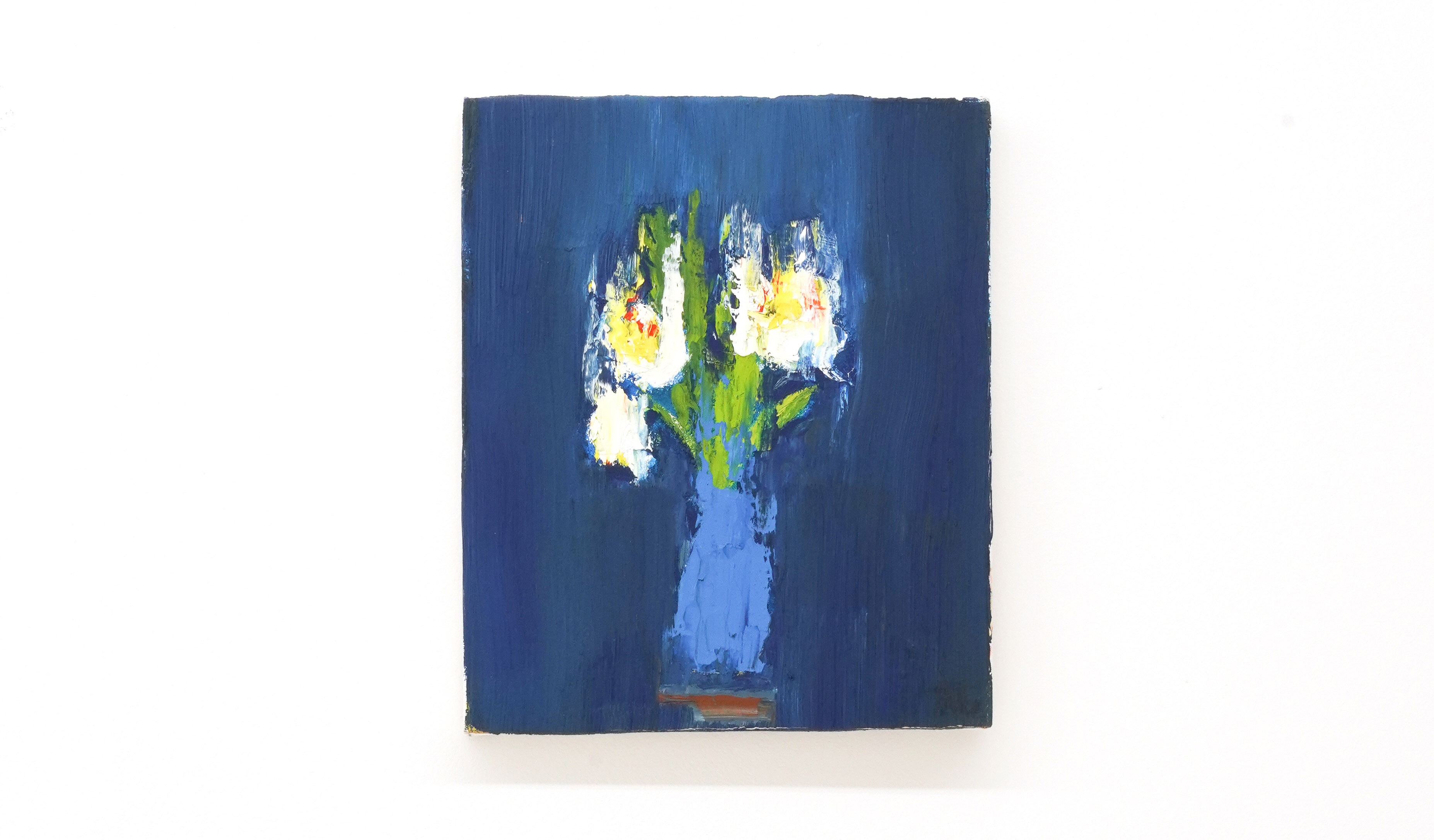 정물 - 타오르는 꽃 · 22x26.5cm · Oil on canvas · 2021 · 22x26.5cm · 장경국 · Jang Kyungguk · (이미지 출처 = 갤러리 R) · (Source = Gallery R)