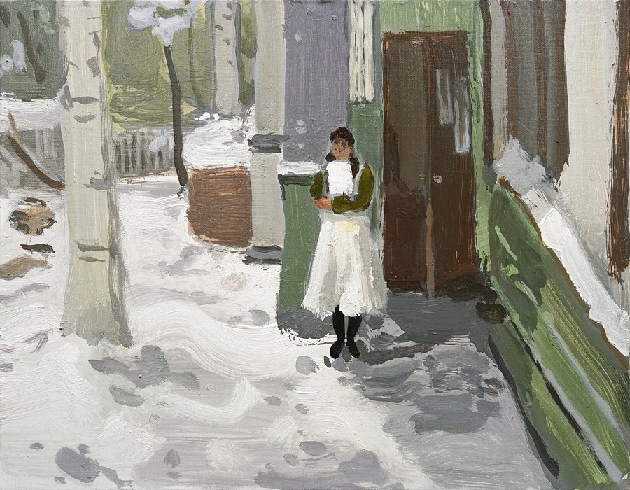 A Given · oil on canvas · 40x31cm · 2023 · A Given · oil on canvas · 윤상윤 · Yoon Sangyoon · (이미지 출처 = 아터테인) · (Source = Artertain)