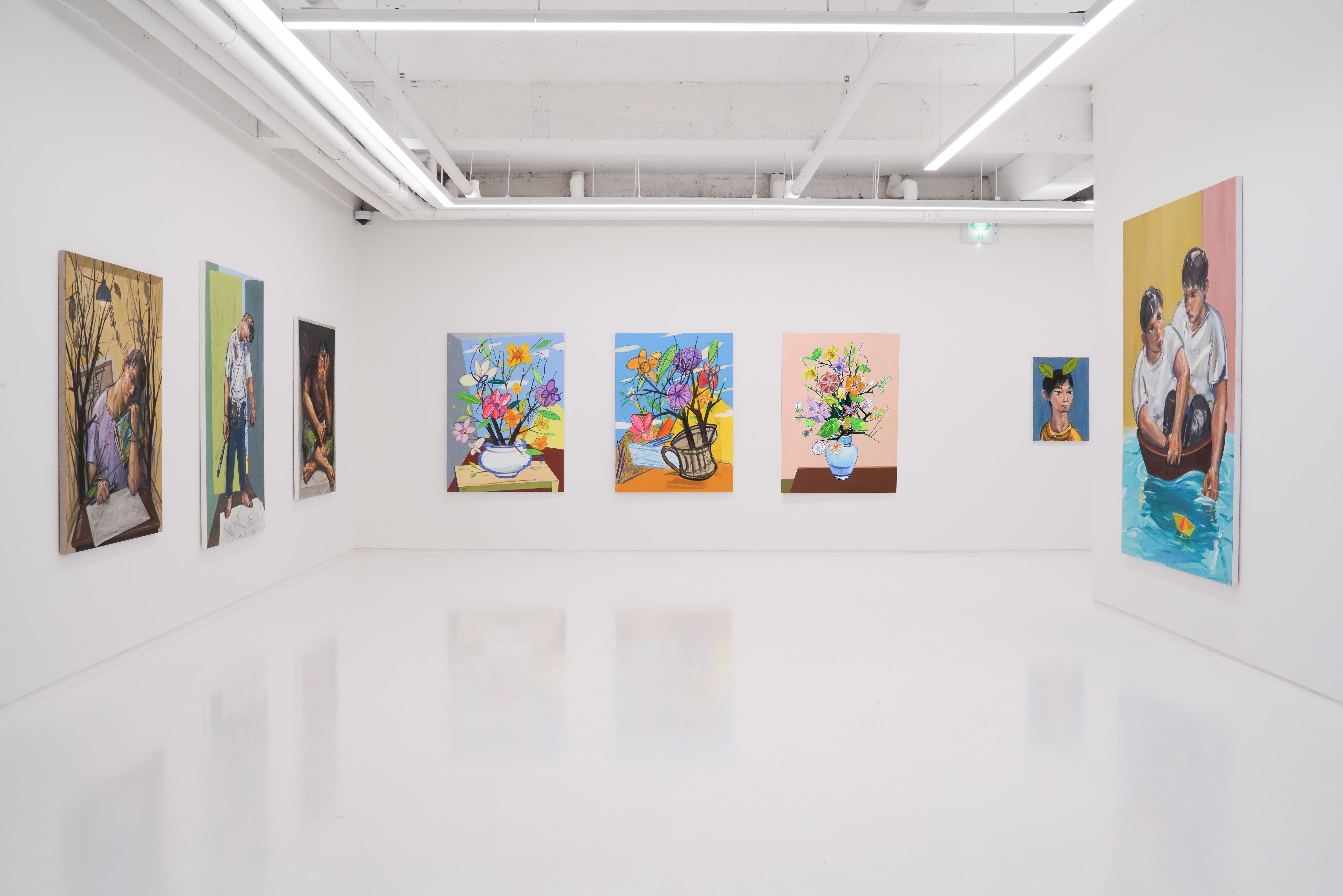 전시전경 · Exhibition view · (이미지 출처 = 갤러리 R) · (Source = Gallery R)
