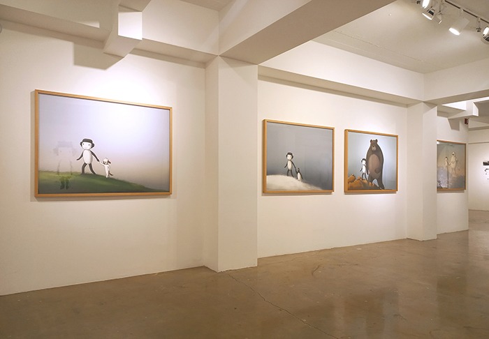 전시전경 · Exhibition view · (이미지 출처 = 갤러리마리) · (Source = Gallery Marie)