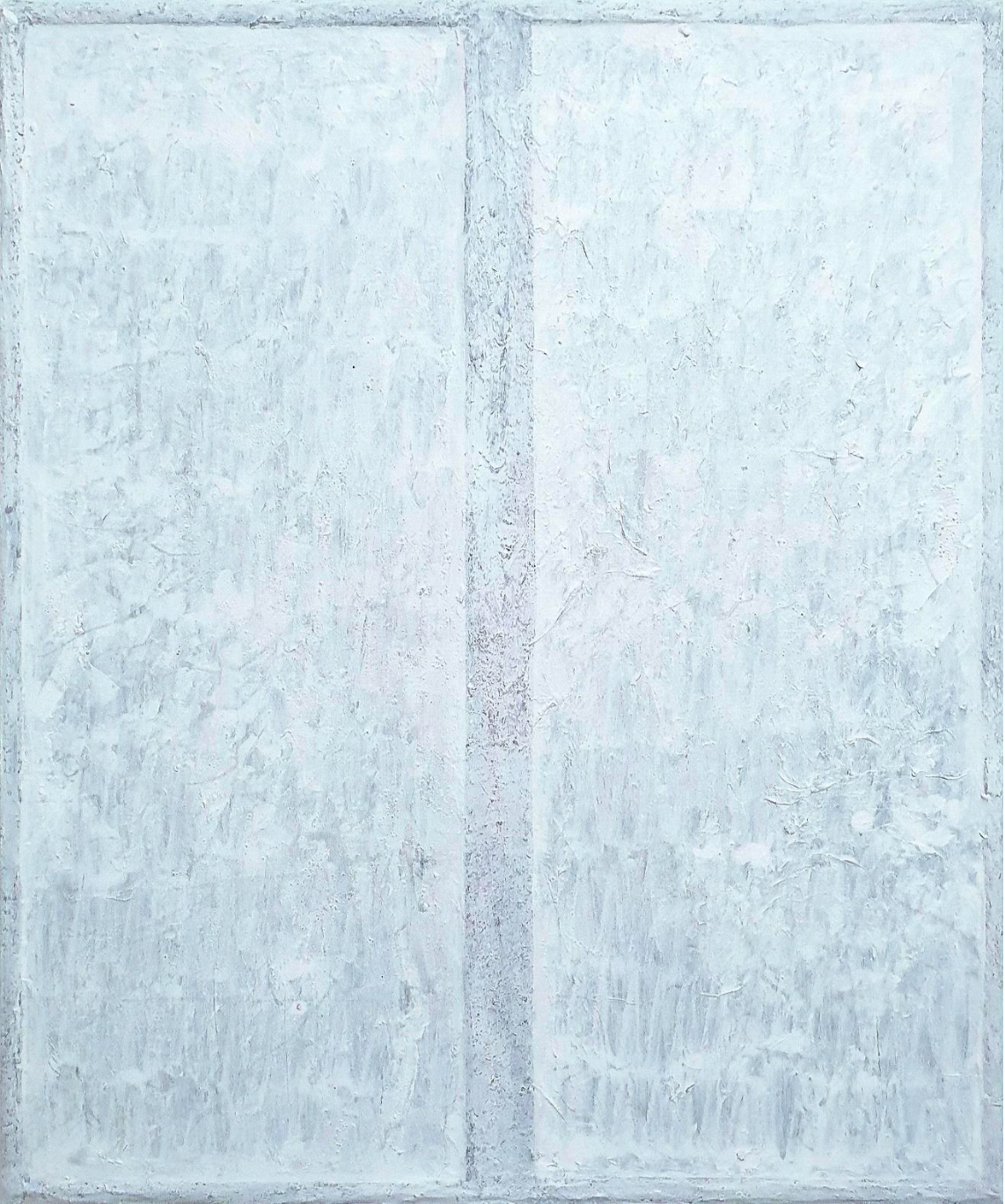 Equilibrium#200518.53(Re-touch ver.) · Hanji, mixed media on canvas · 60.6 x 72.7cm · 2020 · Equilibrium#200518.53(Re-touch ver.) · Hanji, mixed media on canvas · 김동형 · Kim Donghyung · (이미지 제공 = 비비안초이 갤러리) · (Source = Vivianchoi Gallery)