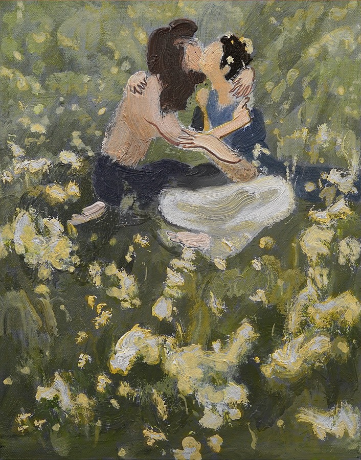 All of Me · acrylic on canvas · 31x40cm · 2023 · All of Me · acrylic on canvas · 윤상윤 · Yoon Sangyoon · (이미지 출처 = 아터테인) · (Source = Artertain)
