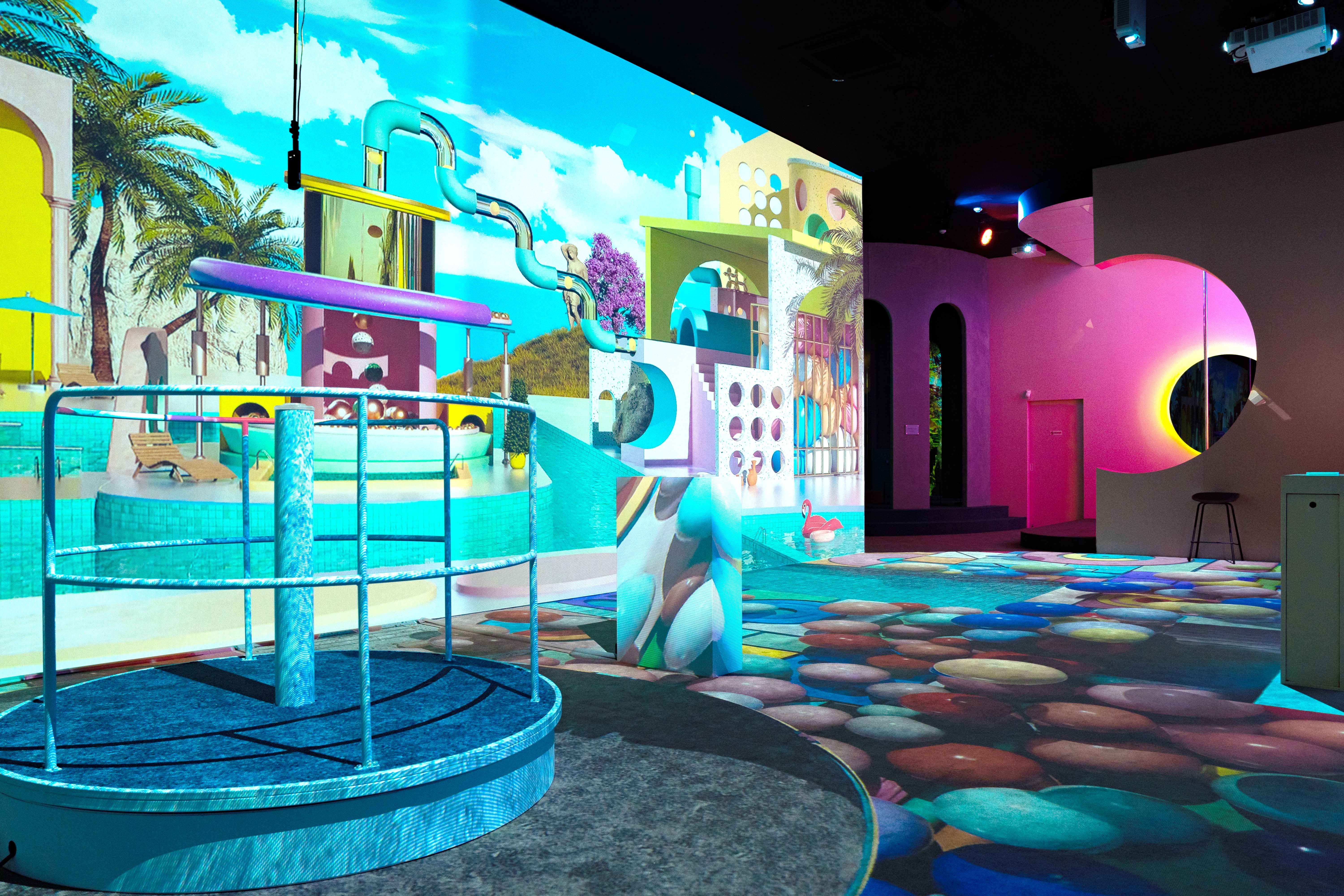 전시전경 · Exhibition view · (이미지 제공 = 슬릭라운지) · (Source = Slick Lounge)