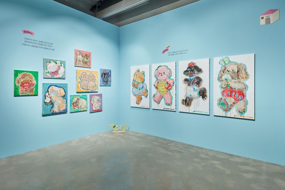 전시전경 · Exhibition view · (이미지 출처 = 롯데갤러리) · (Source = Lotte gallery)
