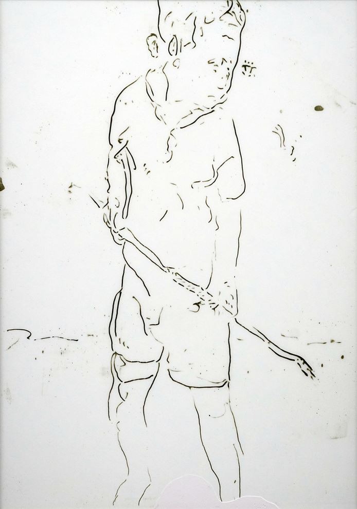 GL_11 · acrylic on wood · 29.6x21cm · 2023 · GL_11 · acrylic on wood · 임노식 · Lim Nosik · (이미지 제공 = 금호미술관) · (Image Source = kumhomuseum)