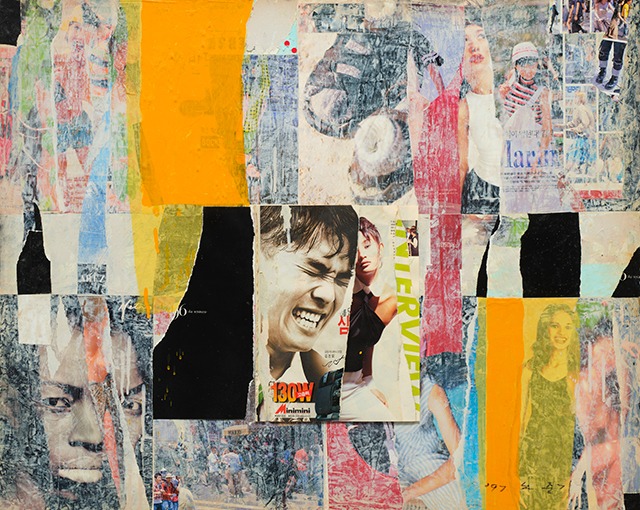 무제 · Mixed media · 79x109cm · 1996 · untitled · Mixed media · 노중기 · Ro Jungki · (이미지 출처 = 대구미술관) · (Source = Daegu Art Museum)