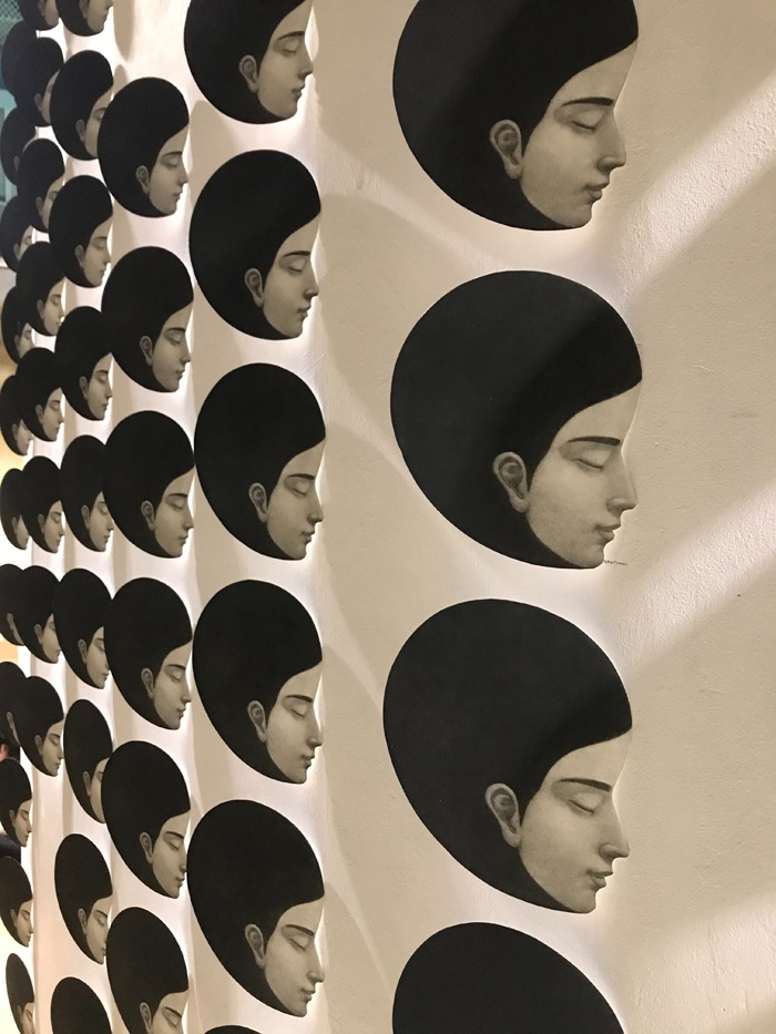 Thin & light Mezzotint Variable installation · 2021 · Thin & light Mezzotint Variable installation 2021 · 김영훈 · Kim Yeonghun · (이미지 제공 = 개나리미술관) · (Source = Gaenaree Museum)