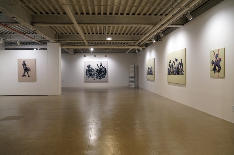 전시전경 · Exhibition view · (이미지 출처 = 갤러리퍼플) · (source = gallerypurple)