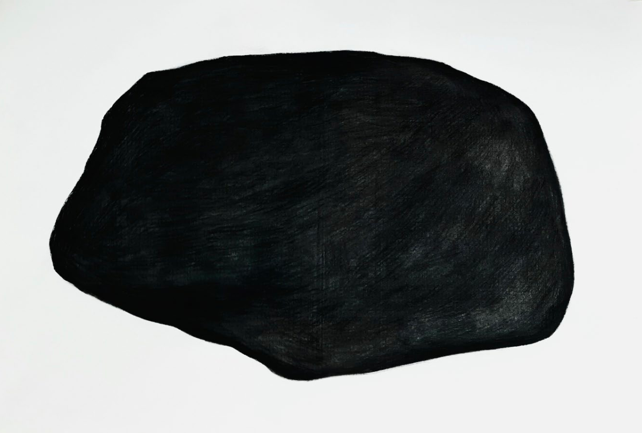 포옹 · 종이에 연필 · 79x55cm · 2023 · 사랑해 · S4ranghae · (이미지 제공 = 아트 포 랩) · (Source = art for lab)