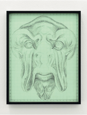 Rajio Taiso (study) · graphiteoncolouredpaper · 26 x 20 cm · 2018 · Rajio Taiso (study) · graphiteoncolouredpaper · Xavier Robles de Medina · Xavier Robles de Medina · (이미지 제공 = 에프레미디스) · (Source = efremidis)