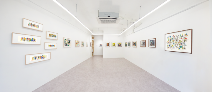 전시전경 · Exhibition view · (이미지 출처 = 이촌화랑) · (Source = Gallery Ichon)