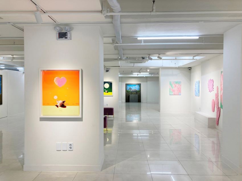 전시전경 · Exhibition view · (이미지 출처 = 갤러리 그라프) · (Source = Gallery Grappe)