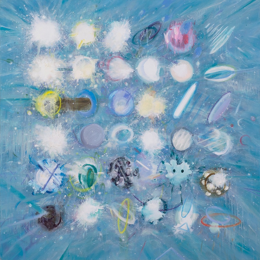 Spotlight · 캔버스에 유채 · 112 x 112 cm · 2023 · Spotlight · oil on canvas · 신준민 · Shin Junmin · (이미지 제공 = 페이지룸8) · (source = Pageroom8)