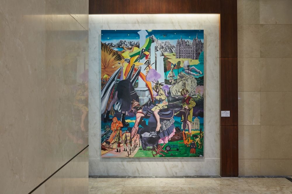 전시전경 · Exhibition view · (이미지 출처 = 롯데갤러리) · (Source = Lotte Gallery)