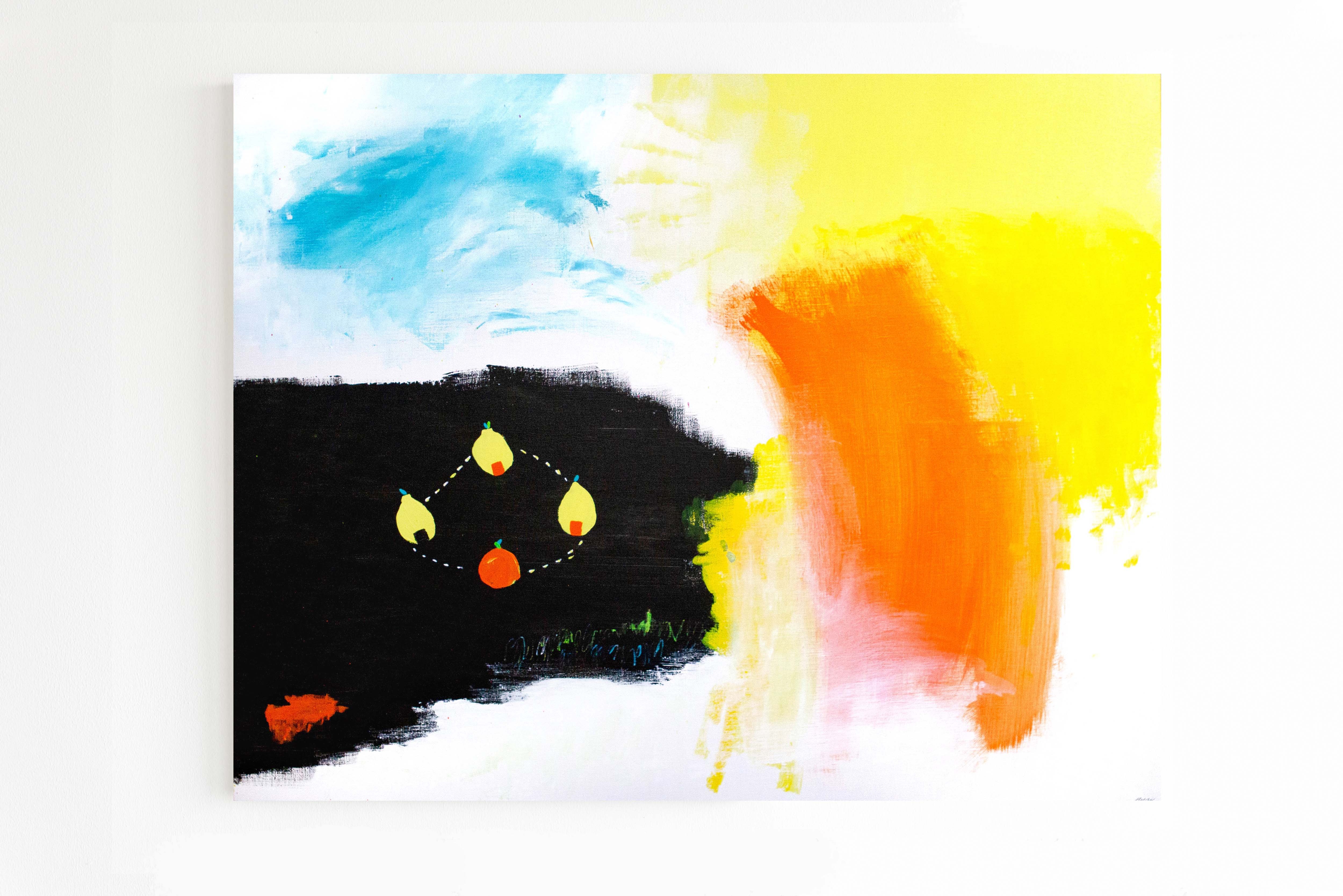 The Lemonade Sunkissed · acrylic on canvas · 117x91cm · 2022 · The Lemonade Sunkissed · acrylic on canvas · 원희수 · Won Heesu · (이미지 출처 = 작가 제공) · (Source = Won Heesu)