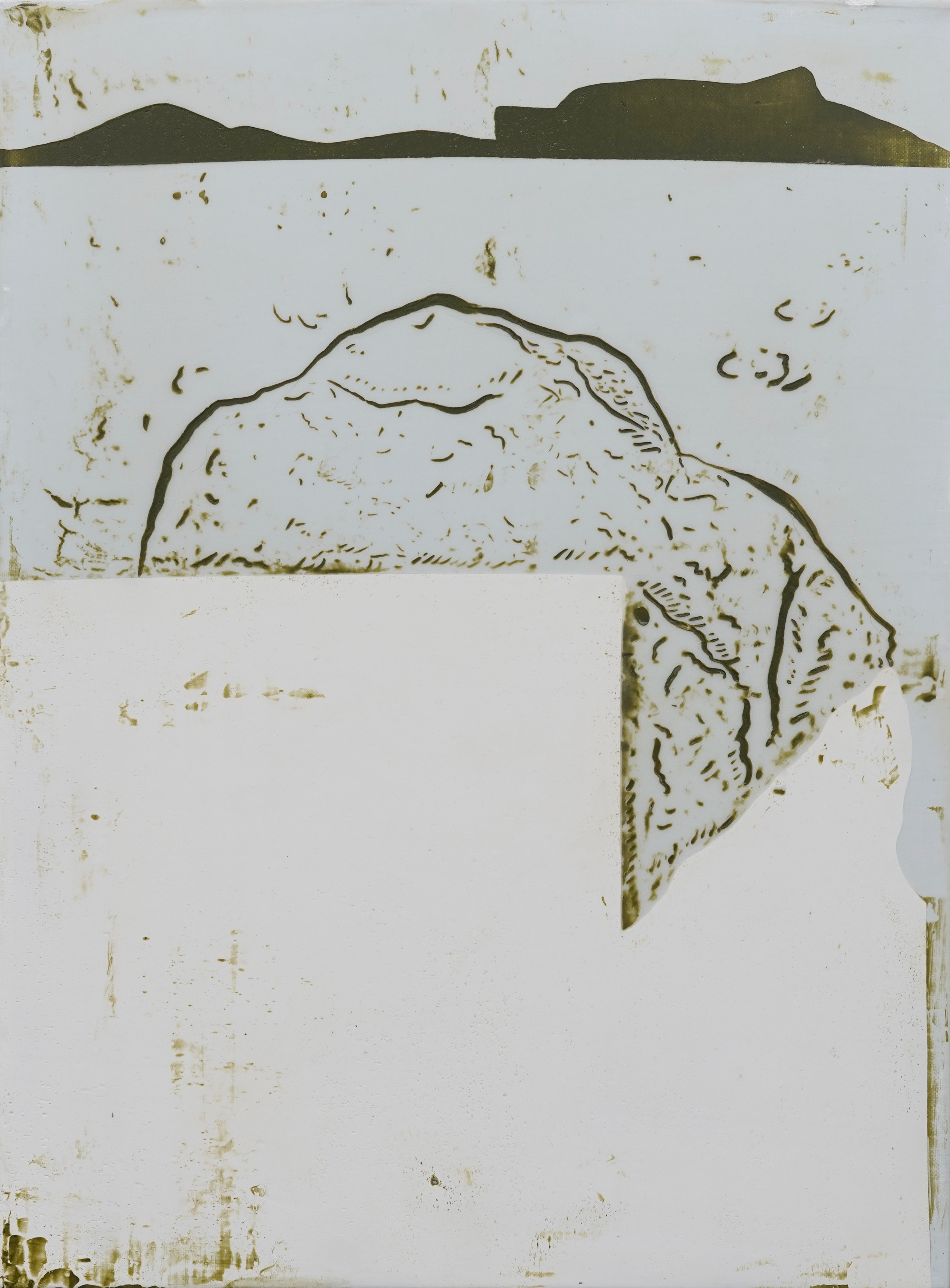 가는31 · 캔버스에 아크릴 · 45.5✕33cm · 2022 · 임노식 · (이미지 제공 = 프레임성수) · (Source = Frame Seongsu)
