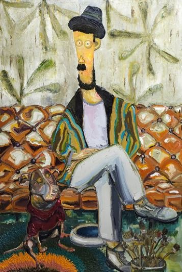 Alone Again · Oil, Mixed on canvas · 147 x 97 cm · 2023 · Alone Again · Oil, Mixed on canvas · 이재현 · Lee Jae-Hyun · (이미지 출처 = 갤러리조은) · (Image Source = galleryjoeun)