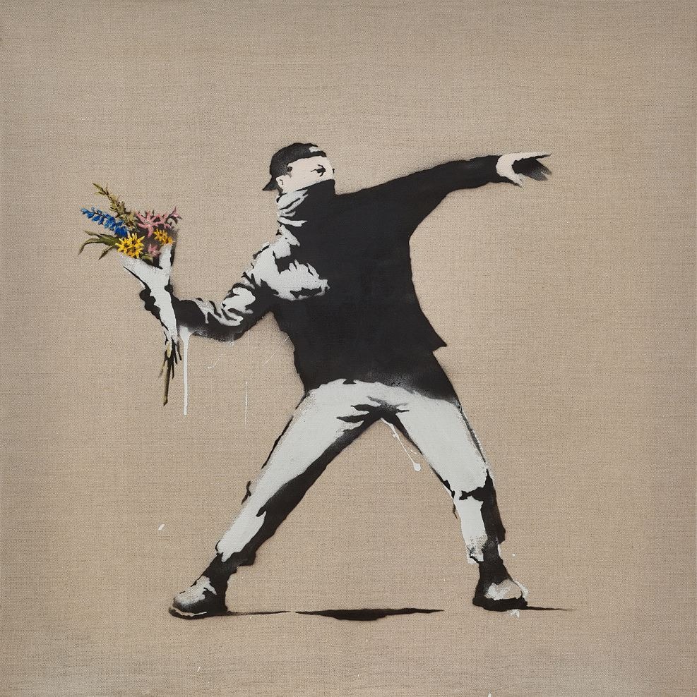BANKSY - Love is in the Air, 2006 · BANKSY - Love is in the Air, 2006 · © PEST CONTROL OFFICE 2023 · © PEST CONTROL OFFICE 2023