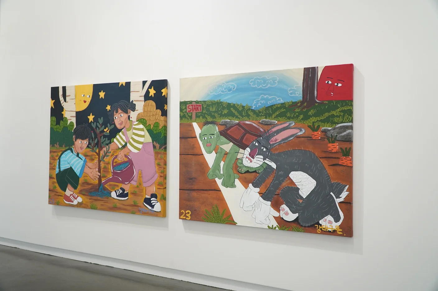 전시전경 · Exhibition view · (출처 = 러브컨템포러리아트) · (Source = luvcontemporaryart)