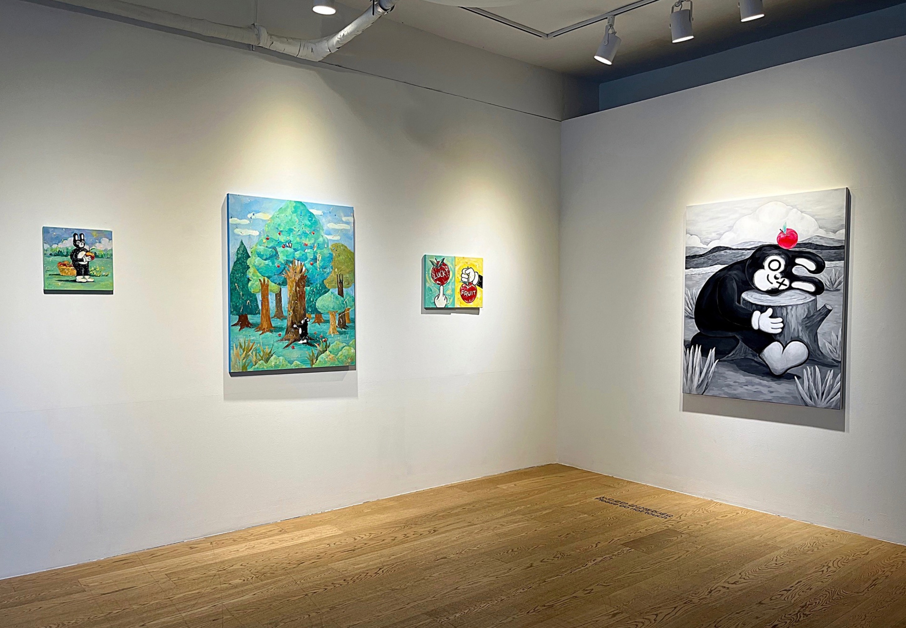 전시전경 · Exhibition view · (출처 = 갤러리 애프터눈) · (Source = Gallery Afternoon)