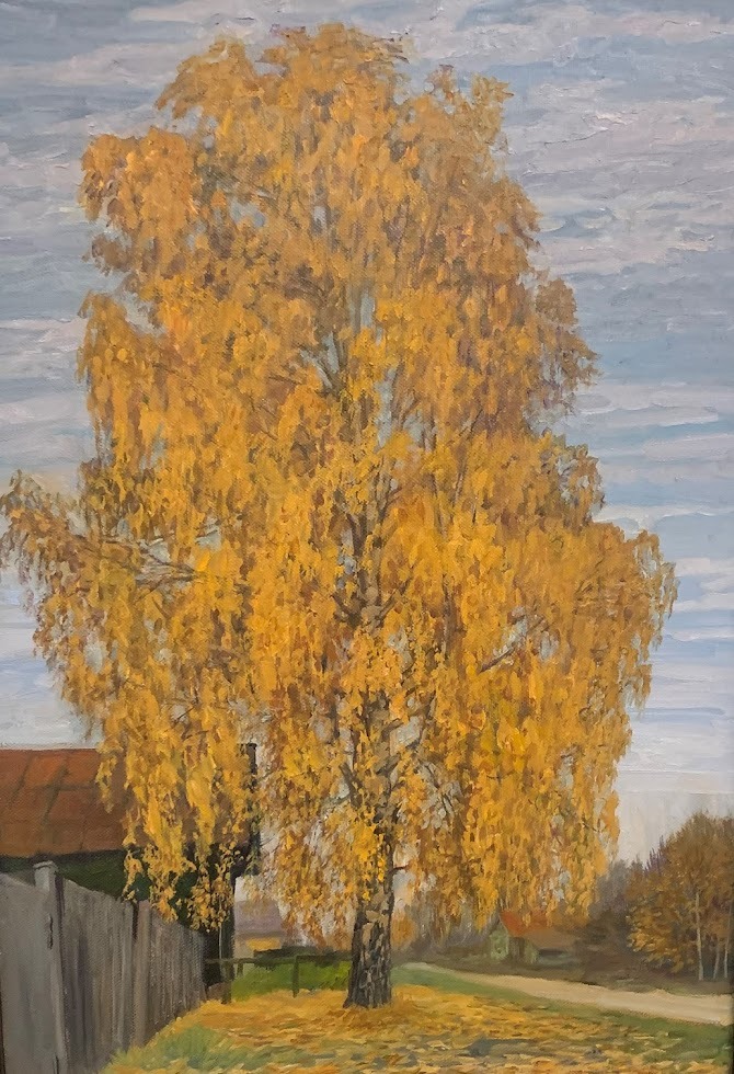 므스쬬르의 자작나무 · 2019 · 안드레이 모찰린 · (이미지 출처 = 갤러리까르찌나) · (Image Source = gallerygkartina)