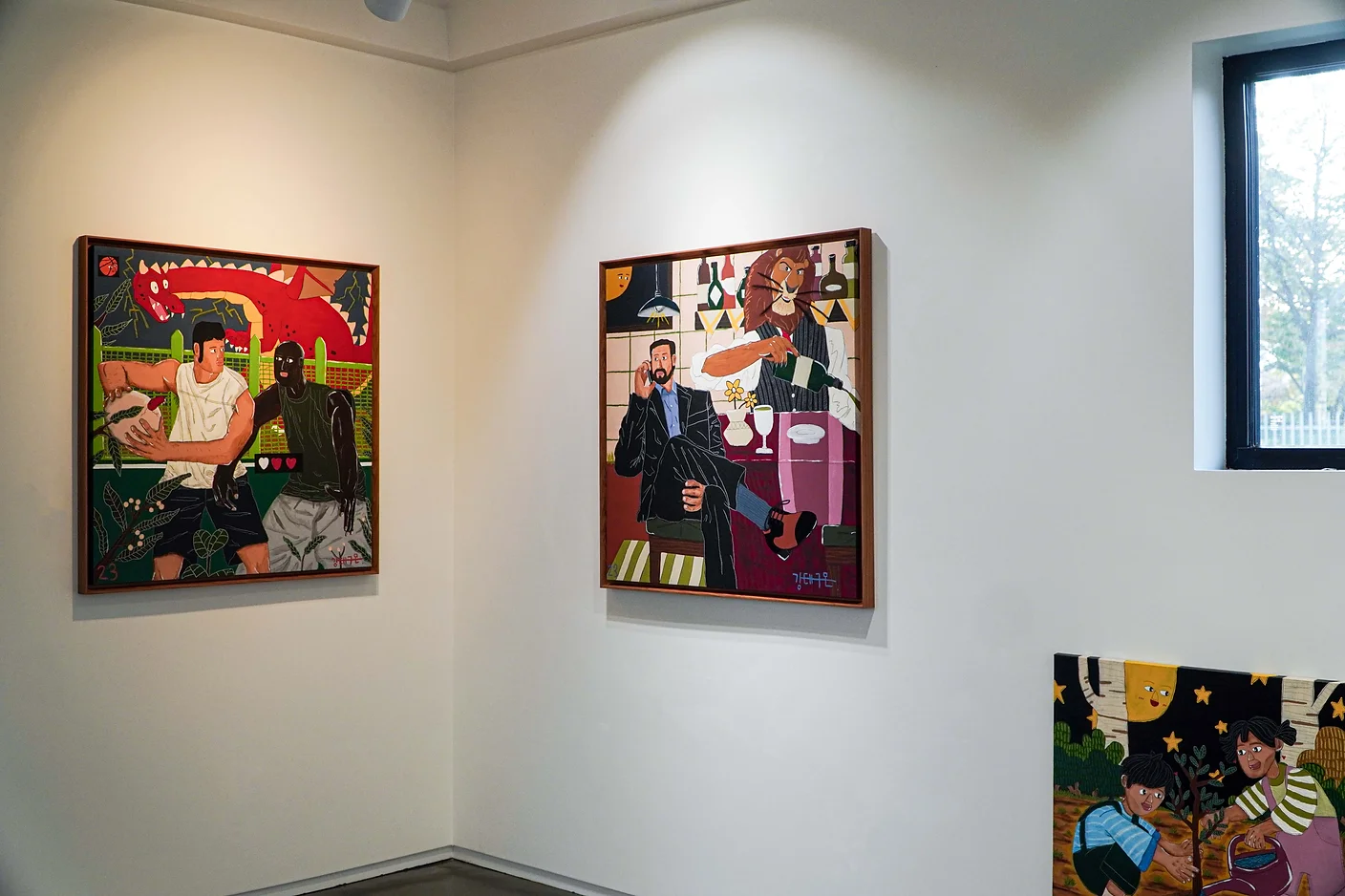 전시전경 · Exhibition view · (출처 = 러브컨템포러리아트) · (Source = luvcontemporaryart)