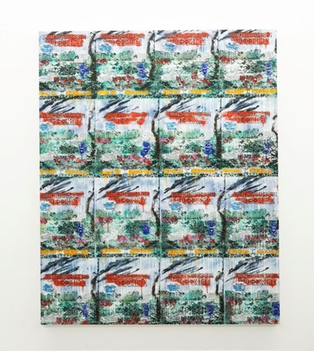 Nature_20231005 · acrylic on canvas · 162 x 130.3 cm · 2023 · Nature_20231005 · acrylic on canvas · 니이미 히로키 · NIIMIII HIROKI · (이미지 출처 = SH갤러리) · (Image Source = SH GALLERY)