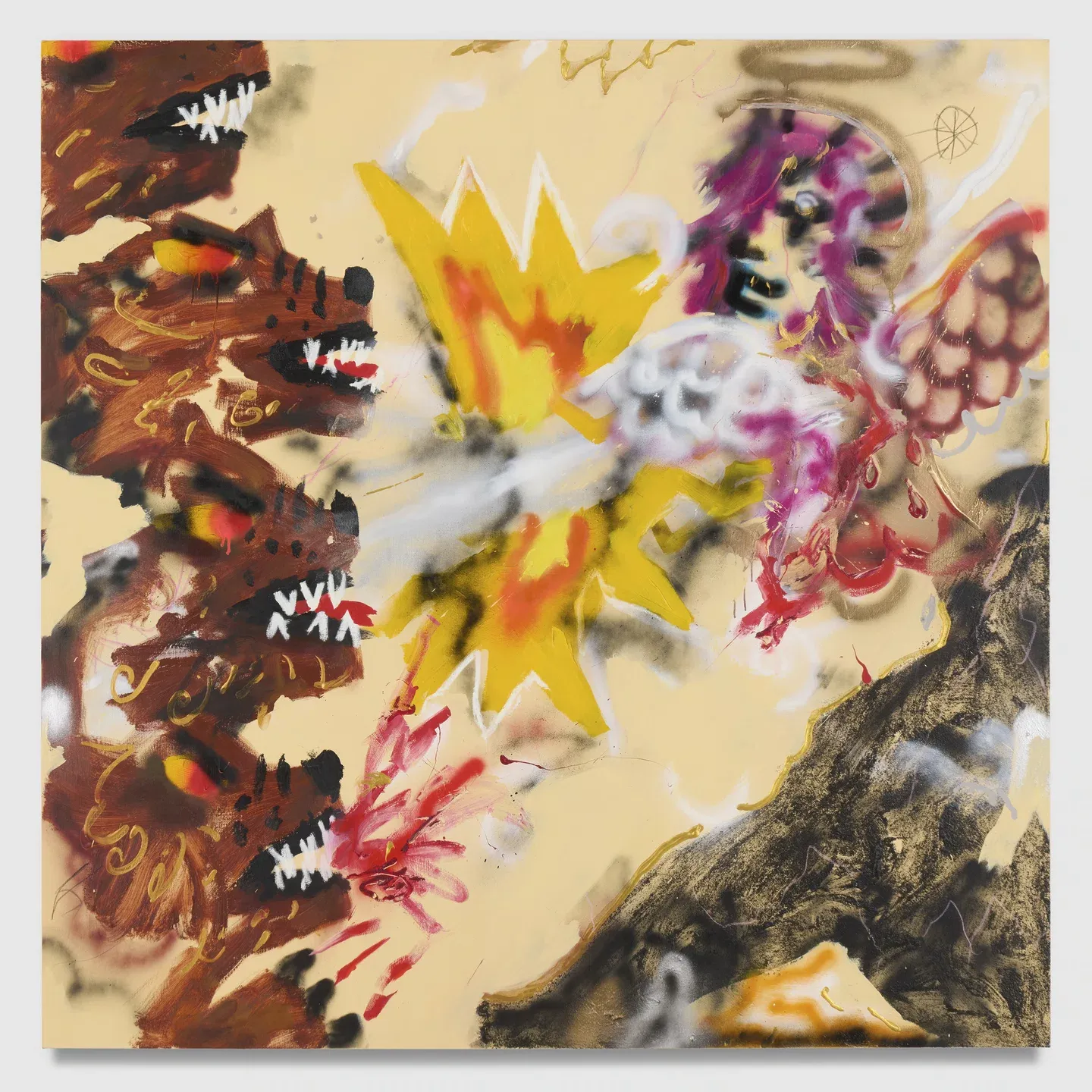 Mountain Fight · 2023 · Mountain Fight · 로버트 나바 · Robert Nava · (이미지 출처 = 페이스갤러리) · (Image Source = pace gallery)
