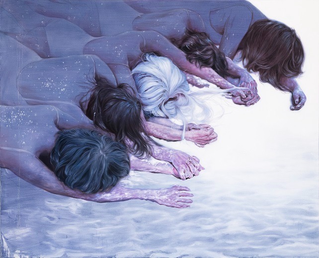 At dawn · oil on canvas · 130.3 x 162.2cm · 2020 · 아윤아