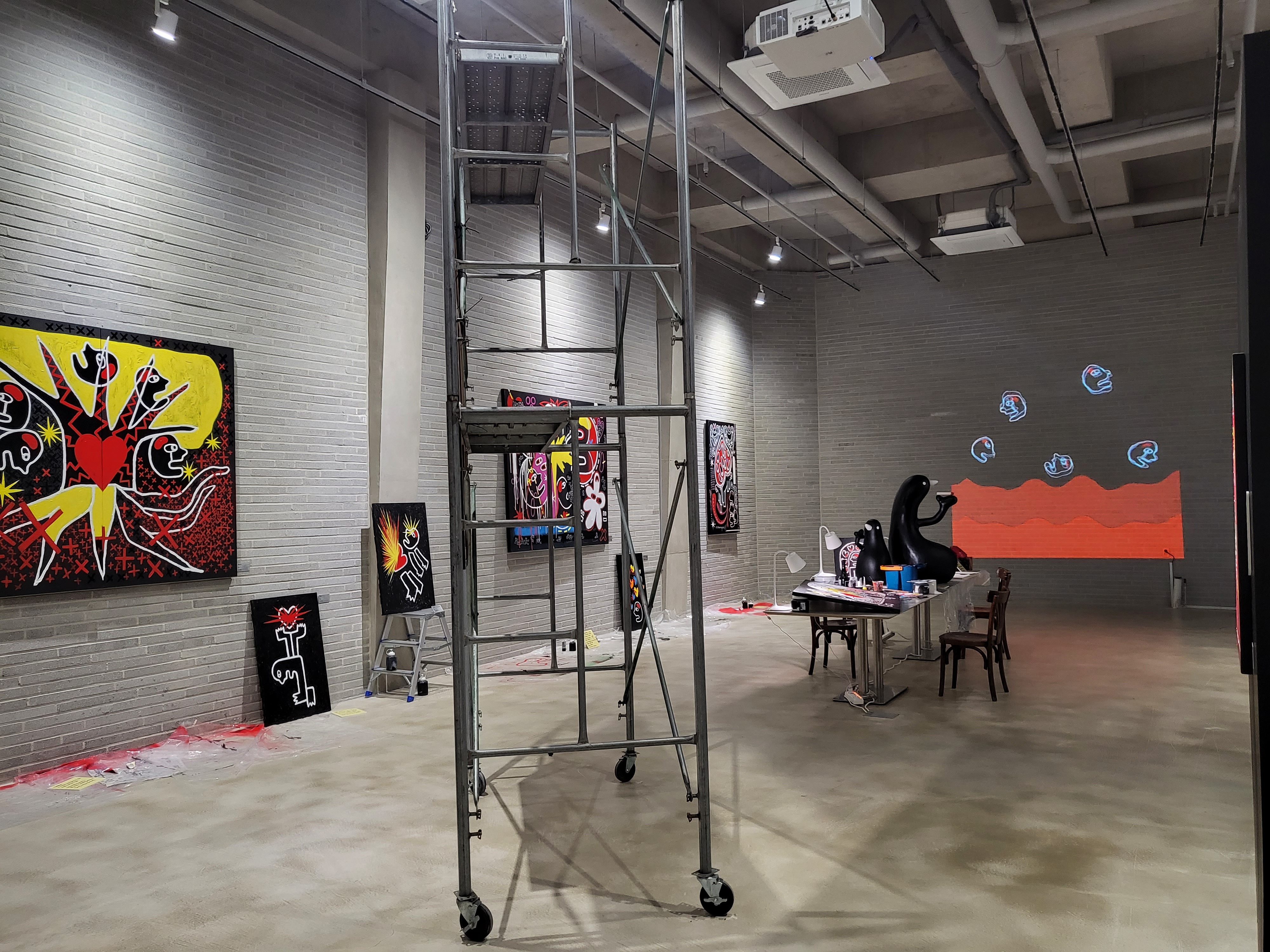 전시전경 · Exhibition view · (이미지 출처 = 스페이스 맷) · (Image Source = spacemat)